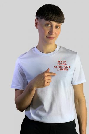 Mein Herz schlägt links Shirt von Elternhaus